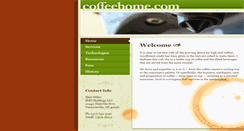 Desktop Screenshot of coffeehome.com